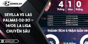 Sevilla VS Las Palmas 02:30 - 14/05 La Liga Chuyên Sâu