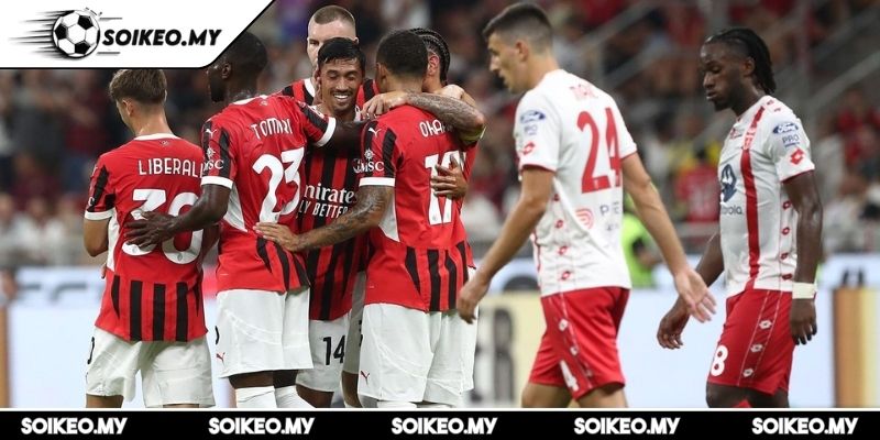 Soi Kèo AC Milan Vs Monza (01:45 25/05, Serie A): Rossoneri Khẳng Định Vị Thế 2 Kèo châu Á trận AC Milan vs Monza (01:45 25/05, Serie A)