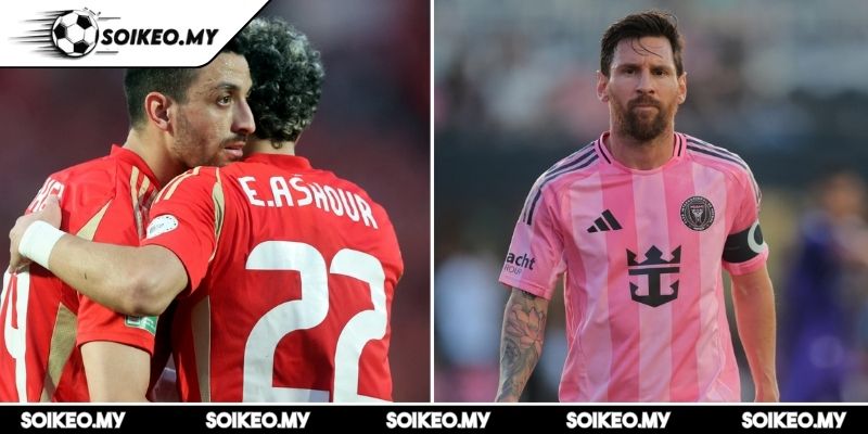 Soi Kèo Al Ahly Cairo Vs Inter Miami (07:00 15/06, Club World Cup) 2 Soi kèo châu Á: Inter Miami chấp 0.5