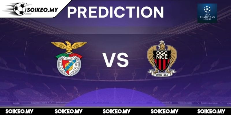 Soi Kèo Benfica Vs Nice (02:00 13/08, Cúp C1 Châu Âu UEFA) 3 Dự đoán kết quả trận Benfica vs Nice (02:00 13/08, Cúp C1 Châu Âu UEFA)